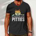Show Me Your Pitties For A Rude Dogs Pit Bull Lover Men V-Neck Tshirt
