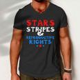 Stars Stripes And Reproductive Rights 4Th Of July V3 Men V-Neck Tshirt