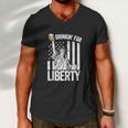 Statue Of Liberty Funny 4Th Of July American Flag Men V-Neck Tshirt