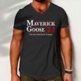 Talk To Me Goose Marverick Goose Men V-Neck Tshirt