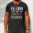 Team Elementary - Elementary Teacher Back To School Men V-Neck Tshirt