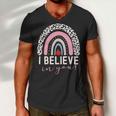 Test Day I Believe In You Rainbow Gifts Women Students Men V2 Men V-Neck Tshirt