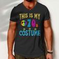 This Is My 70S Costume Tshirt Men V-Neck Tshirt