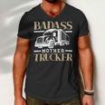 Trucker Trucker Accessories For Truck Driver Motor Lover Trucker_ V11 Men V-Neck Tshirt