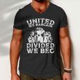 United We Bargain Divided We Beg Labor Day Union Worker Gift V2 Men V-Neck Tshirt