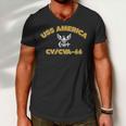 Uss America Cv 66 Cva V2 Men V-Neck Tshirt