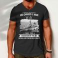 Uss Charles R Ware Dd Men V-Neck Tshirt