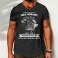Uss Hornet Cv V4 Men V-Neck Tshirt