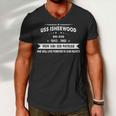 Uss Isherwood Dd Men V-Neck Tshirt