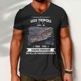 Uss Tripoli Lph Men V-Neck Tshirt