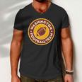 Vintage Washington Football Team Logo Emblem Men V-Neck Tshirt