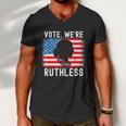 Womenn Vote Were Ruthless Womenn Feminist Men V-Neck Tshirt