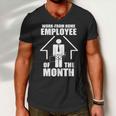 Work From Home Employee Of The Month V2 Men V-Neck Tshirt