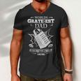 Worlds Grate-Est Dad Men V-Neck Tshirt
