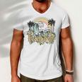 Vintage Retro Beach Bum Tropical Summer Vacation Gifts  Men V-Neck Tshirt