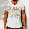 Fully Vaccinated By The Blood Of Jesus Funny Christian Tshirt Men V-Neck Tshirt
