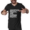 Abortion Rights Are Human Rights V2 Men V-Neck Tshirt