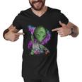 Alien Science Ufo Men V-Neck Tshirt