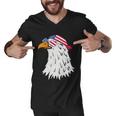 American Bald Eagle Mullet 4Th Of July Vintage Gift Men V-Neck Tshirt