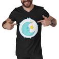 Bedtime Bear Halloween Costume Tshirt Men V-Neck Tshirt