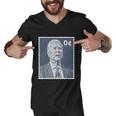 Biden Zero Cents Stamp Shirt 0 President Biden No Cents Tshirt Men V-Neck Tshirt