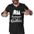 Book Lovers - Bookmarks Are For Quitters Tshirt Men V-Neck Tshirt