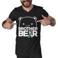 Brother Bear - Down Syndrome Awareness Men V-Neck Tshirt