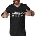 Catfish Meow Funny Catfishing Fishing Fisherman Gift Men V-Neck Tshirt