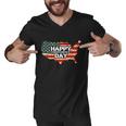 Cheerful Happy Independence Day Artwork Gift Happy 4Th Of July Gift Men V-Neck Tshirt