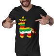 Cinco De Mayo Party Pinata Fiesta Sombrero Tshirt Men V-Neck Tshirt