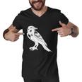 Crow Funny Halloween Quote Men V-Neck Tshirt