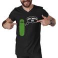 Dill With It Pickle Men V-Neck Tshirt