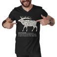 Elkoholism Elk Hunting Men V-Neck Tshirt