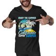 Enjoy The Summer California Super Surfer Surfing Men V-Neck Tshirt