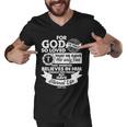 For God So Loved The World John Men V-Neck Tshirt