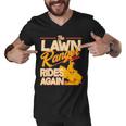 Funny The Lawn Ranger Rides Again Men V-Neck Tshirt