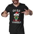 Go Elf Yourself Funny Christmas Tshirt Men V-Neck Tshirt