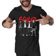 Halloween Squad Tshirt Men V-Neck Tshirt