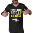 Helicopter Pilot Flight Medic Funny Feeling Good Men V-Neck Tshirt