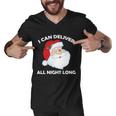 I Can Deliver All Night Long X-Mas Bad Santa Tshirt Men V-Neck Tshirt