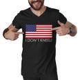 I Dont Kneel Usa Flag Tshirt Men V-Neck Tshirt