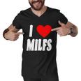 I Heart Milfs Men V-Neck Tshirt