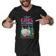 Its Me Im Some Girls Go Camping And Drink Too Much Men V-Neck Tshirt