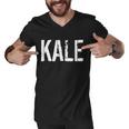 Kale Vegan Vegetarian Funny Parody Men V-Neck Tshirt