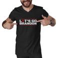 Lets Go Brandon Trump V2 Men V-Neck Tshirt