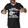 Long Range Shooting Its Like Golf But For Men Tshirt Men V-Neck Tshirt