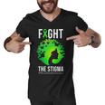 Mental Health Fight The Stigma Tshirt Men V-Neck Tshirt