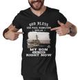 My Son Is On Uss Paul Hamilton Ddg Men V-Neck Tshirt