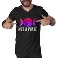 Not A Phase Bi Pride Bisexual Men V-Neck Tshirt