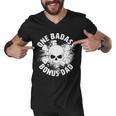 One Badass Bonus Dad Tshirt Men V-Neck Tshirt